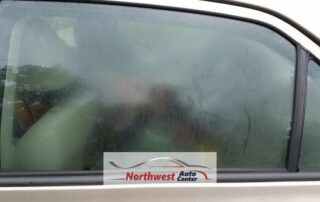 Image of Foggy Window on a Car