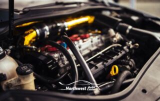 Image of Vehicle Engine Including PCV Valve